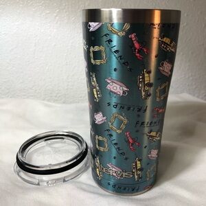 Tervis Friends Themed Tumbler - Blue and Pink USED